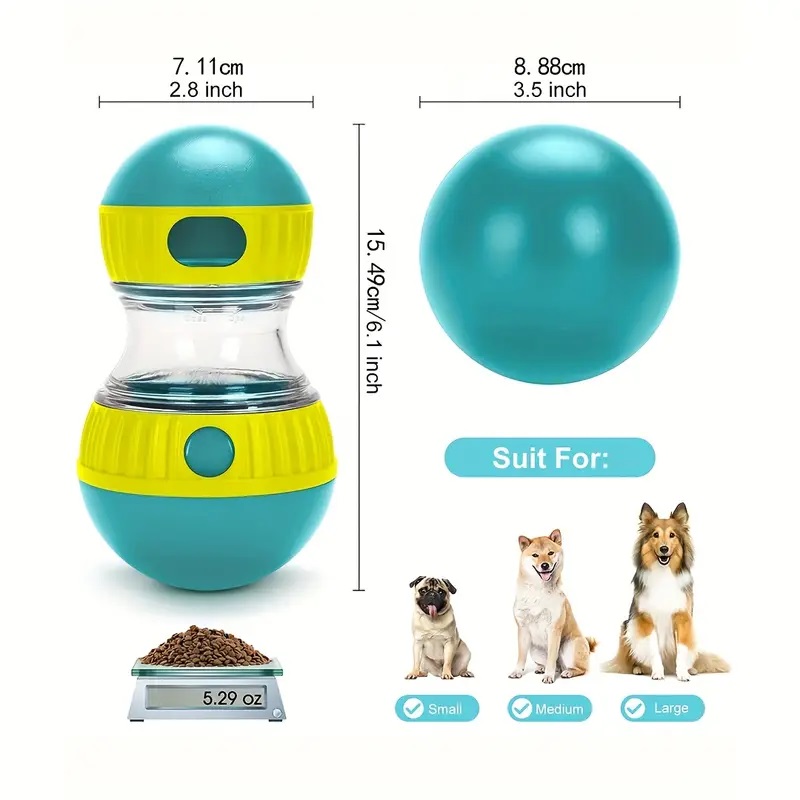 لعبة تفاعلية لتوزيع وجبات الكل - مراجعة Interactive Squeaky Plush Dog Toy وسعره