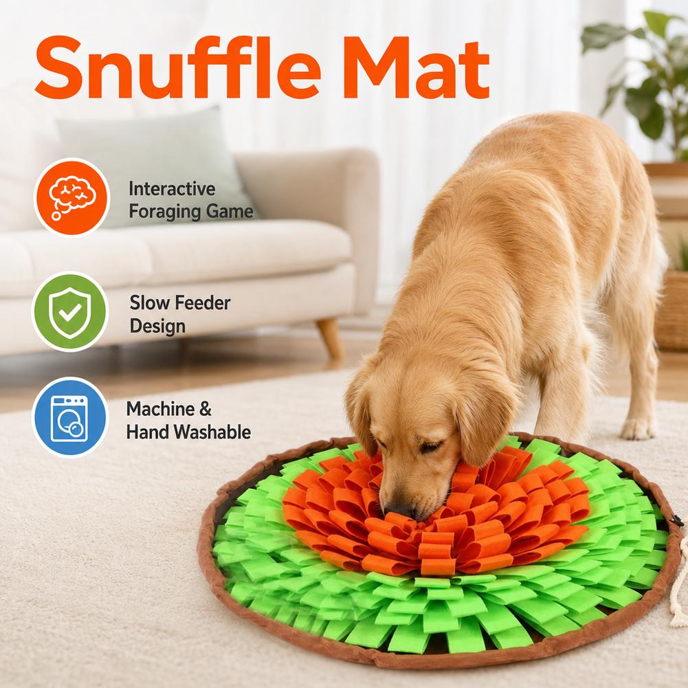 حصيرة تدريب للكلاب، لعبة تفاعل - مراجعة Interactive Squeaky Plush Dog Toy وسعره