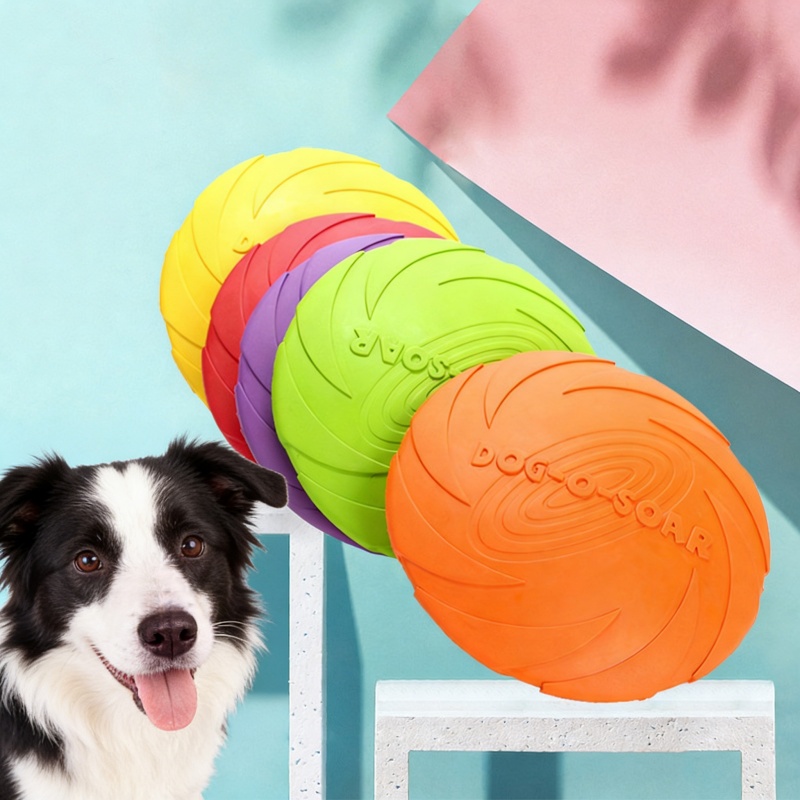 لعبة قرص طائر تفاعلية مصنوعة م - مراجعة Flying Disc Dog Training Toy وسعره