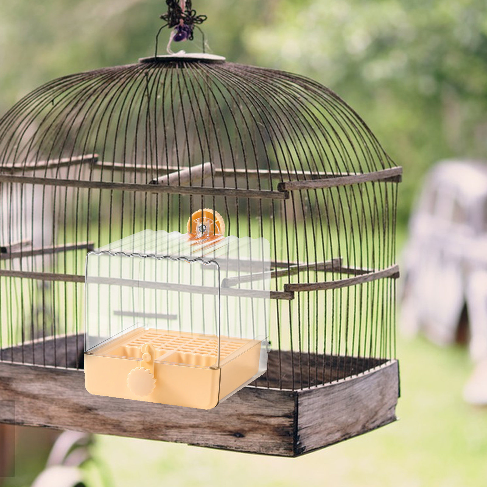 وعاء حمام معلق للطيور، وعاء تغ - مراجعة Pet Feeders وسعره
