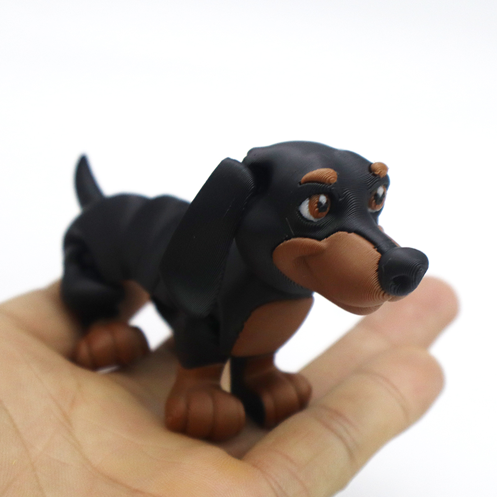 ثلاثية الأبعاد طباعة الكلب الم - مراجعة Interactive Squeaky Plush Dog Toy وسعره