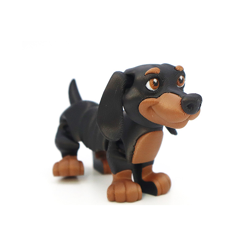 ثلاثية الأبعاد طباعة الكلب الم - مراجعة Interactive Squeaky Plush Dog Toy وسعره
