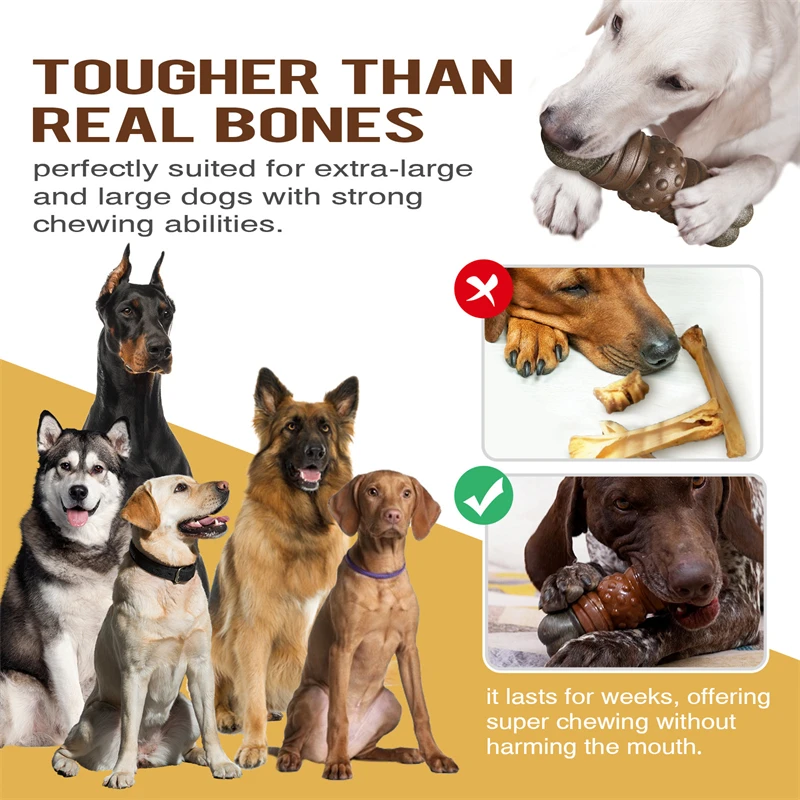 كلب كبير مضغ اللعب أقوى من الع - مراجعة Indestructible Dog Chew Toy وسعره