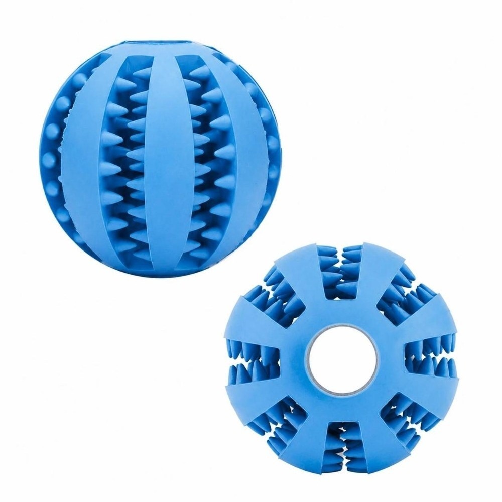 كرة مطاطية للكلاب للمضغ بألوان - مراجعة Rubber Treat Dispensing Dog Toy وسعره