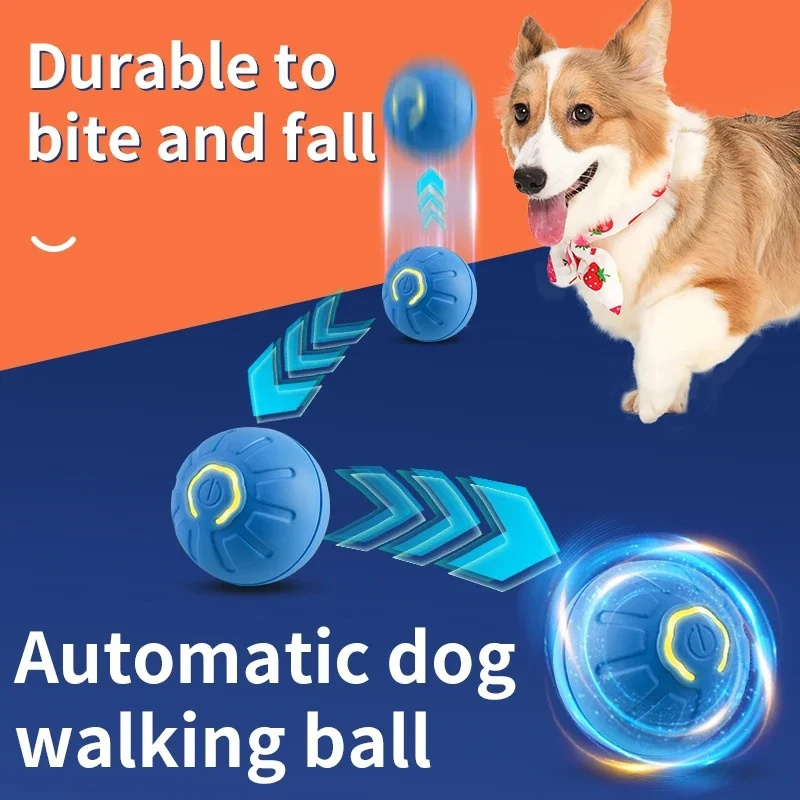 كرة لعبة تفاعلية أوتوماتيكية ل - مراجعة Automatic Moving Dog Ball وسعره