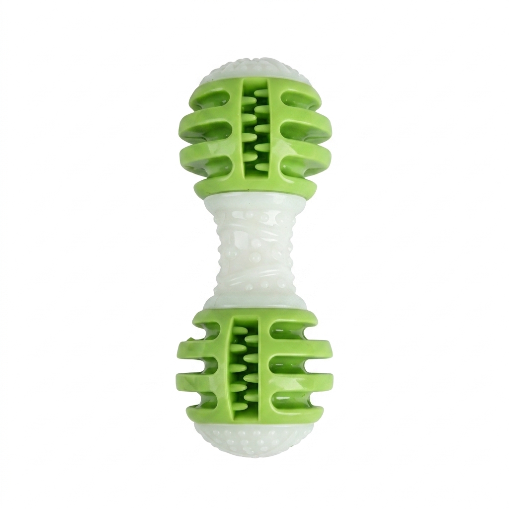 لعبة كلب مطاطية من مادة TPR لت - مراجعة Rubber Treat Dispensing Dog Toy وسعره